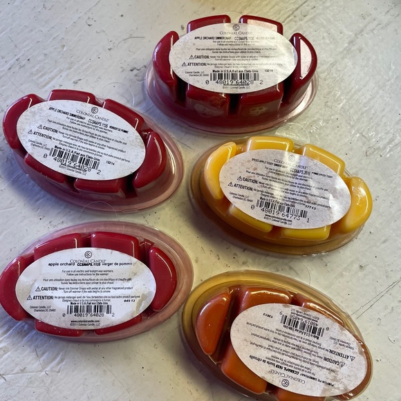 Colonial Candle Wax Melts Simmer Snaps Set of 5 BRAND NEW - Picture 5 of 5